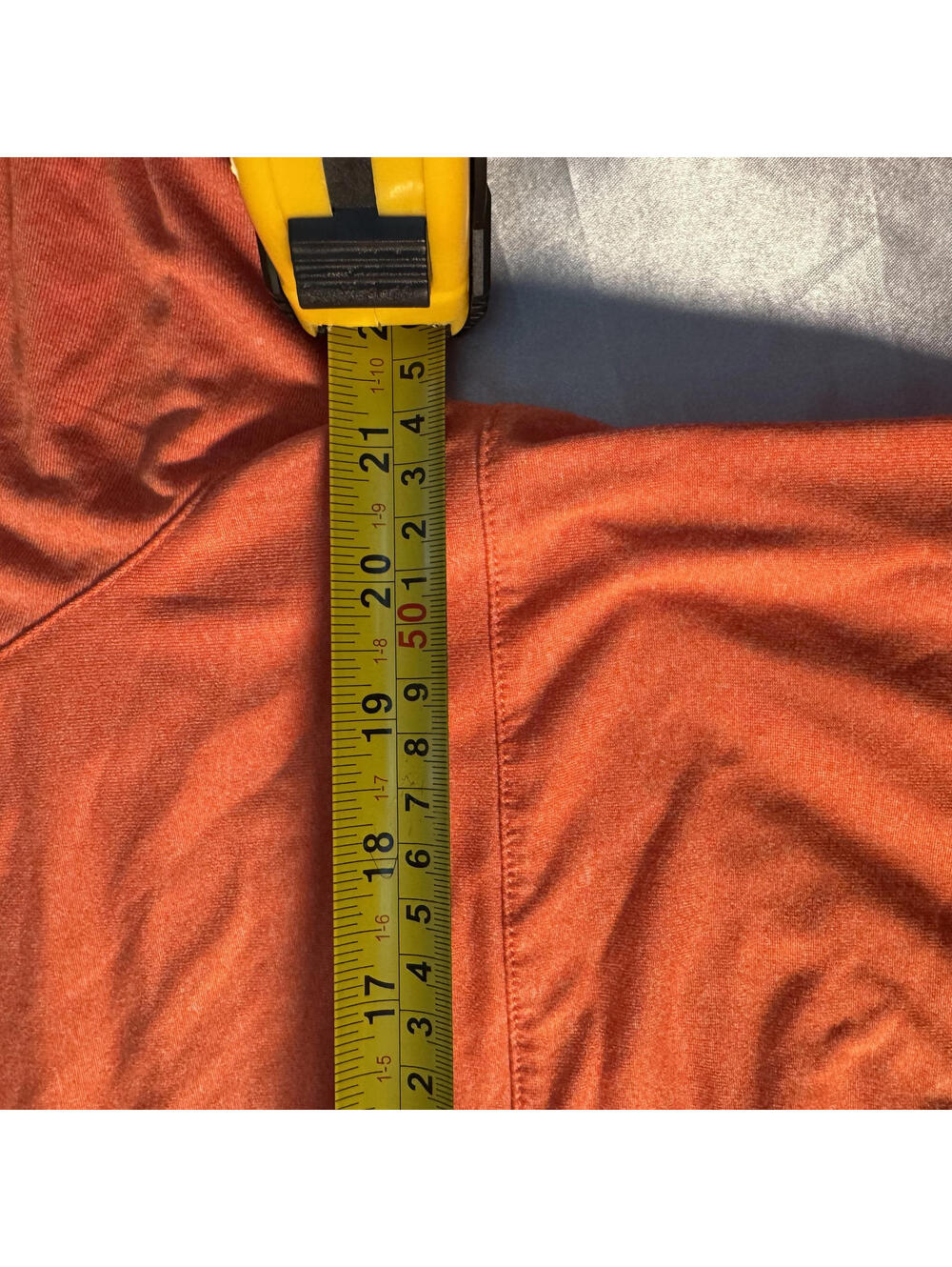 BC Lions Quarter Zip Pullover New Era Orange Performance Shirt L - Picture 7 of 8
